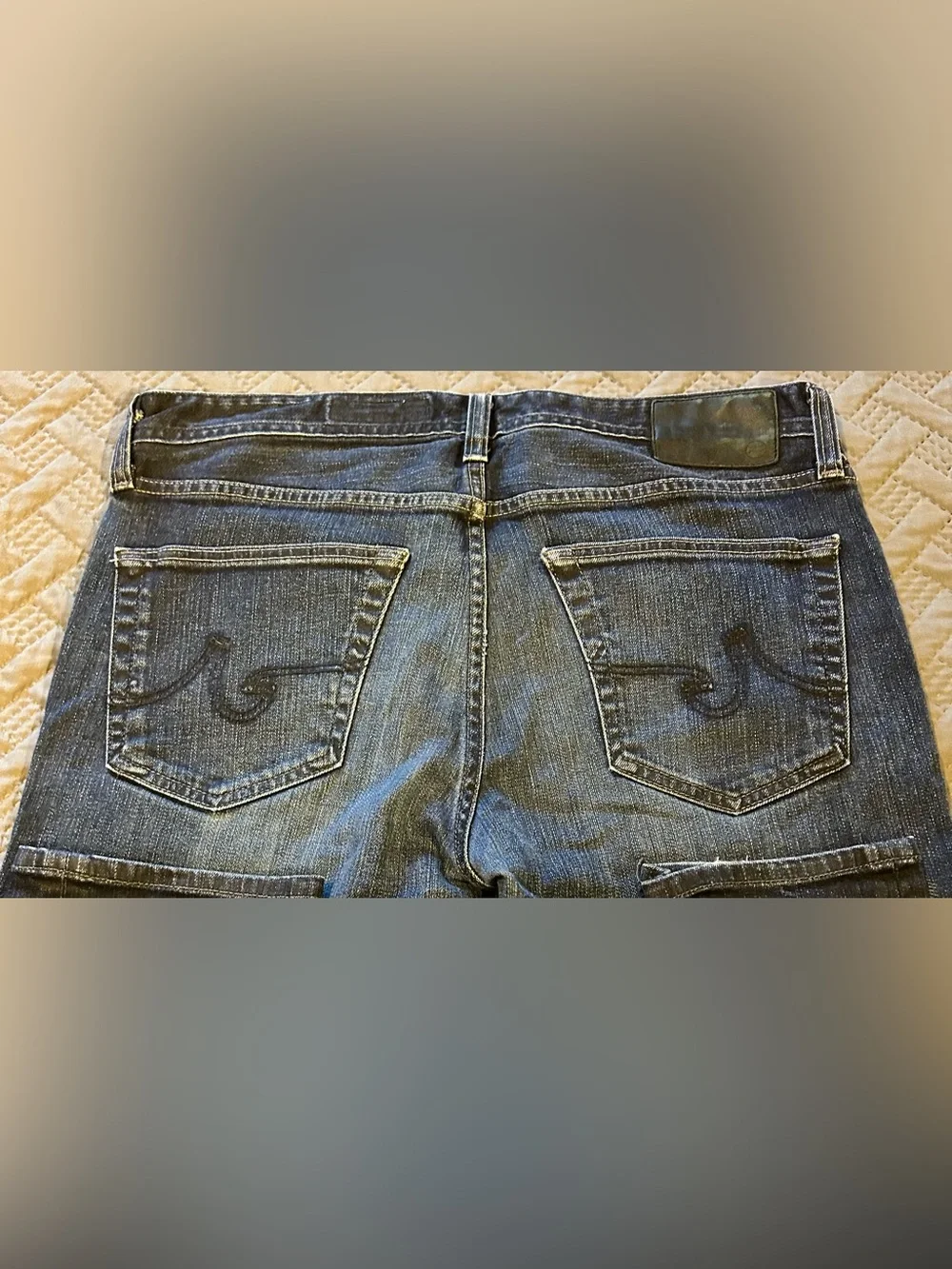Men's AG Adriano Goldschmied The Dylan Skinny Stretch jeans  Size 34”X30”
